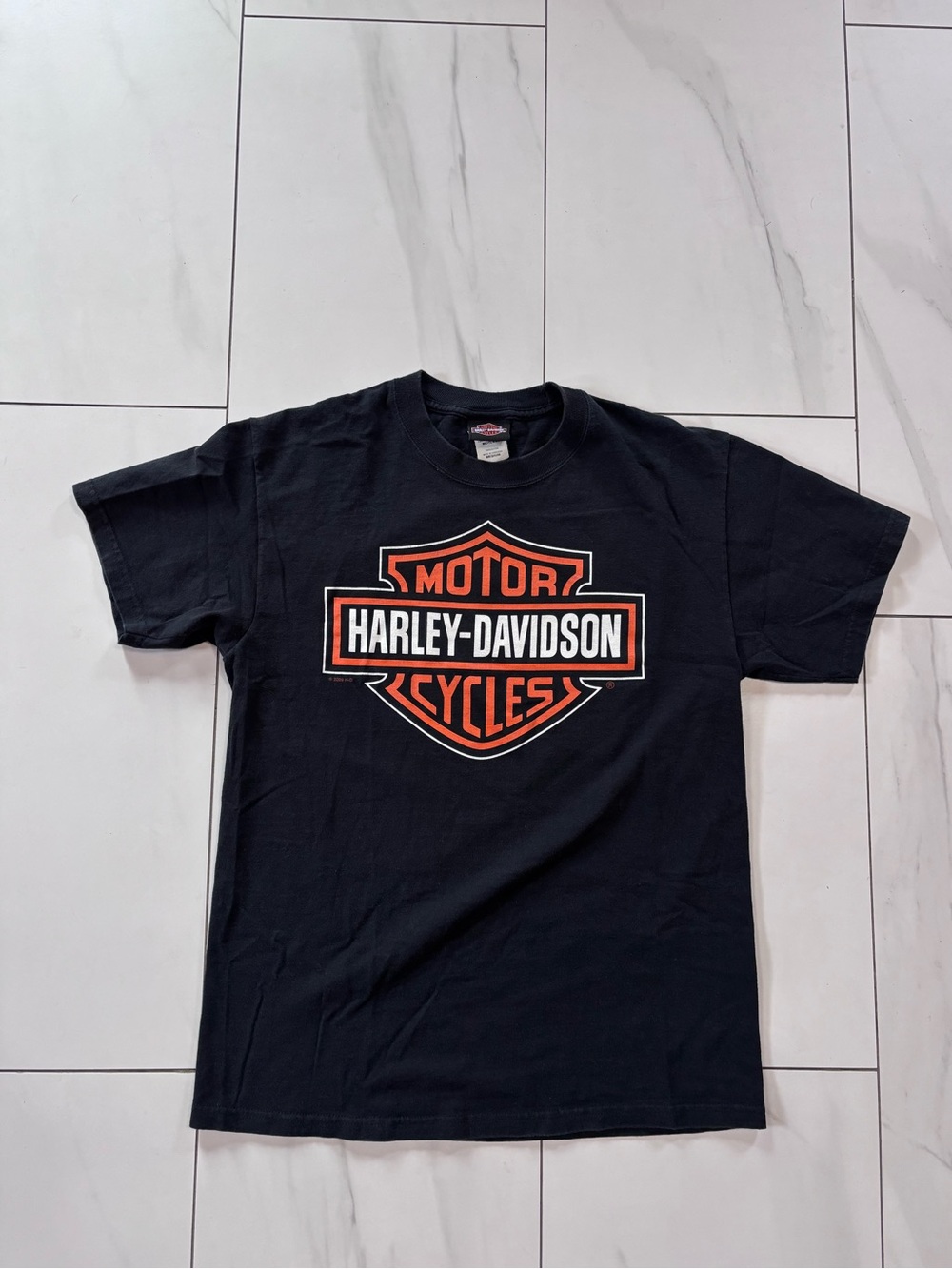 Vintage Harley-Davidson Sarasota Florida Graphic T-Shirt Black Size small